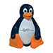 Sitting Penguin Stress Reliever